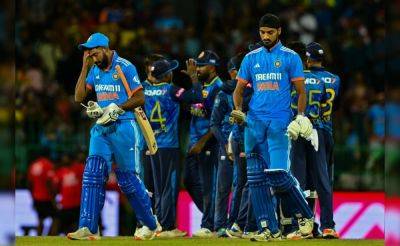 Rohit Sharma - Indian Batters Sans Rohit Sharma Flounder As Sri Lanka Earn A Tie In First ODI - sports.ndtv.com - India - Sri Lanka