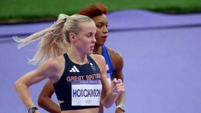 Britons dominate women's 800m heats