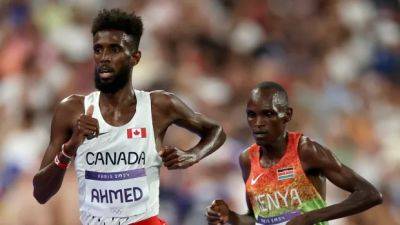 Canada's Moh Ahmed starts 4th Olympics with 4th-place finish in men's 10,000 metres