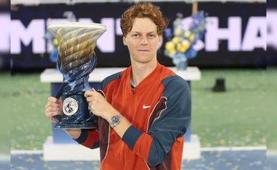 Jannik Sinner - Jannik Sinner Beats Frances Tiafoe To Win ATP Cincinnati Open - sports.ndtv.com - France - Italy - Usa - Australia - New York