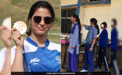 Paris Olympics - Manu Bhaker - Paris Games - Manu Bhaker's "How It Started" Post Leaves Social Media Stunned - sports.ndtv.com - India