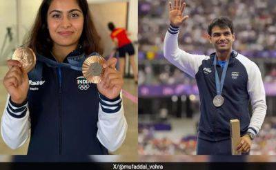 Paris Olympics - Manu Bhaker - "What Was Your Conversation With Neeraj Chopra?" Reporter Asks Manu Bhaker's Mom. Shooter Does This - sports.ndtv.com - India