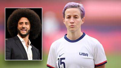 Megan Rapinoe - Colin Kaepernick - Megan Rapinoe wants to see Colin Kaepernick represent Team USA at 2028 Olympics: ‘He’s my flag bearer’ - foxnews.com - Usa - Australia - Japan - county Miami - San Francisco - Los Angeles - county Garden