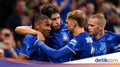 Christopher Nkunku - Benoit Badiashile - Cole Palmer - Pedro Neto - Enzo Maresca - Romeo Lavia - Enzo Fernandez - Axel Disasi - Playoff Europa Conference League: Chelsea Bungkam Servette 2-0 - sport.detik.com - Switzerland