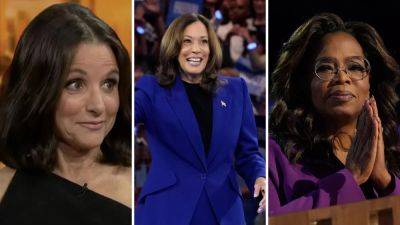 Kamala Harris - Oprah endorses Kamala Harris while Julia Louis-Dreyfus says Harris is not like her 'Veep' character - euronews.com - Usa - India - Jamaica - county Harris