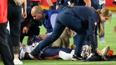 Charlie Riedel - Matt Eberflus - Bears' Douglas Coleman III hospitalized after scary injury on tackle - foxnews.com - state Missouri - county Douglas - county Coleman