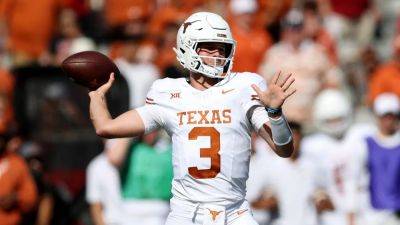 Tim Warner - Quinn Ewers - Texas quarterback Quinn Ewers discusses 'Horns Down' taunt now being legal: 'Fuel to the fire' - foxnews.com - state Texas - state Oklahoma