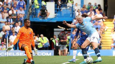 Kevin De-Bruyne - David Coote - Sammie Szmodics - Ilkay Gundogan - Leif Davis - Erling Haaland fires hat-trick as Man City dismiss Ipswich - rte.ie - Norway