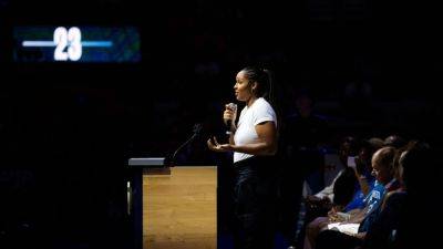 Diana Taurasi - Sylvia Fowles - Cheryl Reeve - Maya Moore didn't want 'night to end' as Lynx retire No. 23 jersey - ESPN - espn.com - Jordan - state Indiana - state Minnesota