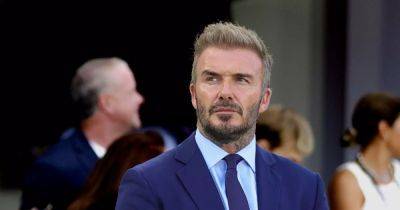 David Beckham - Mark Bullingham - Williams - Man United legend David Beckham sends emotional message after Sven-Goran Eriksson's death - manchestereveningnews.co.uk - Sweden - Germany - county Prince William