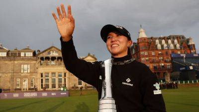 Paris Olympics - Nelly Korda - Lydia Ko - Lilia Vu - Lydia Ko wins Women's Open for third career major title - ESPN - espn.com - Scotland - county Andrews