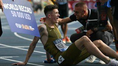 Armand Duplantis - Jakob Ingebrigtsen - Marco Arop - Ingebrigtsen smashes 3,000m world record, Duplantis sets new pole vault record at Diamond League Silesia - cbc.ca - Sweden - Switzerland - Canada - Norway - Poland - state Louisiana - Kenya