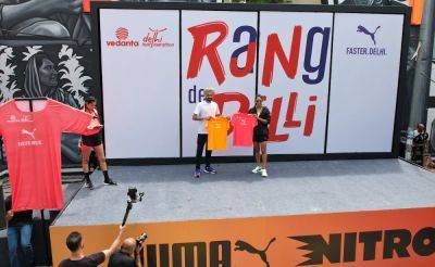 Harmanpreet Kaur - Harmanpreet Kaur, Sarabjot Singh Lead A Mammoth March With PUMA To Launch Vedanta Delhi Half Marathon 2024 Race Day Tees - sports.ndtv.com - India