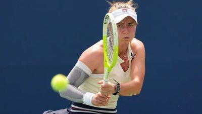 Wimbledon champion Barbora Krejcikova eliminated in U.S. Open 2nd round