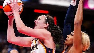 Caitlin Clark - Kelsey Mitchell - Marina Mabrey - Alyssa Thomas - Caitlin Clark sets new WNBA rookie record for 3-pointers - cbc.ca - state Indiana - state Connecticut