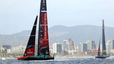 International - Sailing-New Zealand damage boat onshore after first day of America's Cup - channelnewsasia.com - Britain - France - Spain - Switzerland - Italy - Usa - New Zealand - county Grant