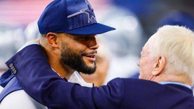 Cowboys' Dak Prescott says he doesn't listen to what Jerry Jones says as contract talks stall