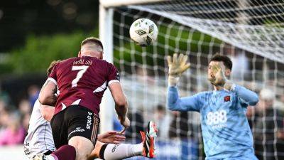 John Caulfield - Stephen Walsh - Jon Daly - Stephen Walsh heads double as Galway United pile pain on Dundalk - rte.ie - Ireland