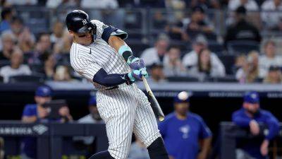 Alex Rodriguez - Aaron Judge becomes first player to hit 40 home runs this season with 477-foot blast - foxnews.com - Usa - New York