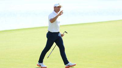 Paris 2024: Rory McIlroy six shots off lead at Le Golf National, Shane Lowry 'playing for pride'