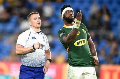 Match officials announced for Bok Rugby Championship fixtures