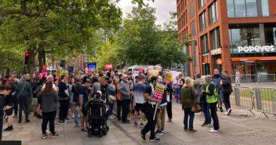 LIVE: Day of peaceful protests planned in Manchester city centre