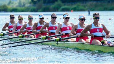 Canadian women's 8 rowing team holds off Great Britain to capture Olympic silver