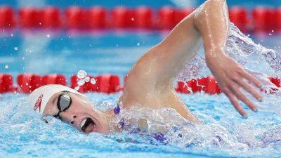 Canada's Taylor Ruck ties for 8th in qualifying for women's 50m freestyle semifinals