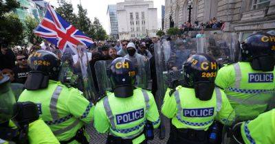 UK protests live updates as demonstrators clash with police