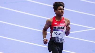 Paris Olympics - Marcell Jacobs - Fred Kerley - Singapore's Marc Brian Louis withdraws from Paris Olympics 100m with injury after progressing through prelims - channelnewsasia.com - France - Italy - Usa - Ghana - Gambia - Nigeria - Malaysia - Singapore