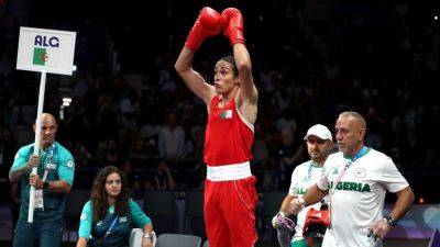 Thomas Bach - Donald Trump - Paris Olympics - International - Boxer Imane Khelif clinches Olympic medal amid gender outcry - ESPN - espn.com - Italy - Algeria - Hungary - Taiwan