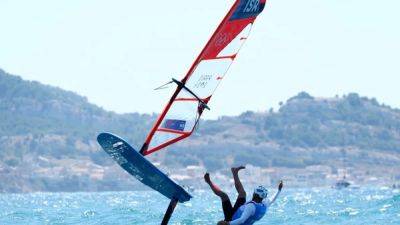Sailing-Israeli windsurfer said he felt all the country willing him on