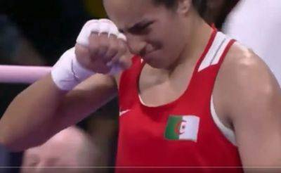 Paris Olympics - Watch: Olympics Gender Row Boxer Imane Khelif Cries After Getting Assured Of Bronze - sports.ndtv.com - Algeria - Hungary - Thailand - Taiwan - Bulgaria