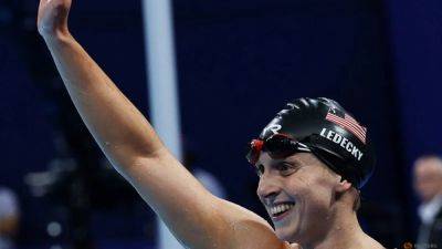 Ledecky wins record-equalling ninth gold medal