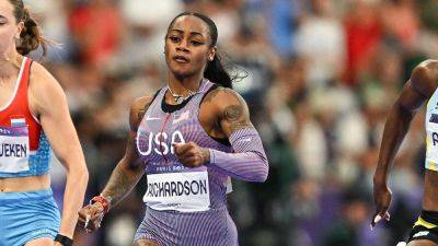USA's Sha'Carri Richardson gets silver medal in women's 100M after Tokyo Olympics suspension
