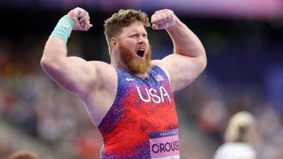 Ryan Crouser completes three-peat in shot put at Olympics - ESPN