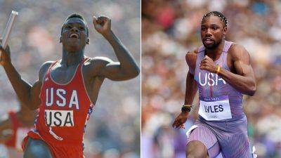 Noah Lyles - Carl Lewis - USA track legend Carl Lewis discusses why sport 'needs' Noah Lyles to dominate at Olympics - foxnews.com - Usa - Jamaica - county Carter