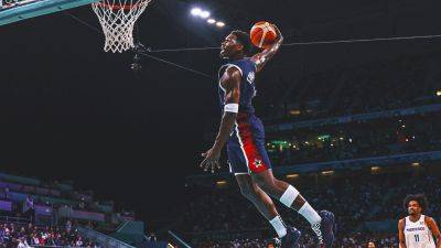 U.S. earns No. 1 seed in Olympic quarterfinals after topping Puerto Rico, 104-83