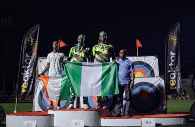 Nigeria archers shine in Côte d’Ivoire, win 16 medals