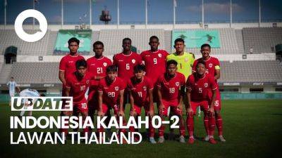 Indonesia U-20 Tumbang Lawan Thailand - sport.detik.com - Indonesia - Thailand