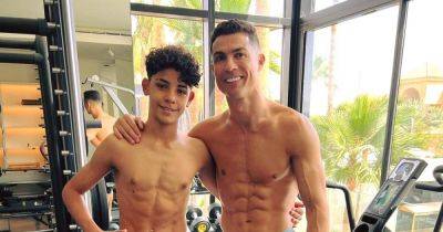 Cristiano Ronaldo's son didn't speak to him for two days after dad made him so angry