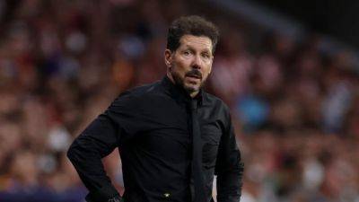 Julian Alvarez - Alexander Sorloth - Diego Simeone - Conor Gallagher - Samuel Lino - Robin Le-Normand - Atletico boss Simeone in terse mood before Bilbao clash - channelnewsasia.com - Spain - Norway - county Alexander