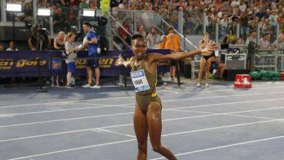 Yavi narrowly misses world record in Diamond League victory