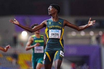 U-20 World Athletics: Nigerian-born Okon wins 400m gold medal for South Africa