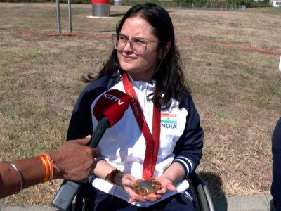 Avani Lekhara - Paris Paralympics - "Have Done It Twice": Avani After Clinching Gold Medal At Paris Paralympics - sports.ndtv.com - India