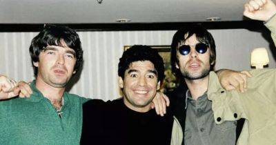 Diego Maradona - David Moyes - Liam Gallagher - Noel Gallagher - Inside Oasis brothers Noel & Liam Gallagher’s tense meeting with Diego Maradona - manchestereveningnews.co.uk - Argentina