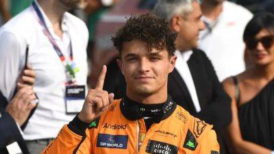 Max Verstappen - Lewis Hamilton - George Russell - Sergio Perez - Charles Leclerc - Carlos Sainz - Alex Albon - Oscar Piastri - Logan Sargeant - Nico Hulkenberg - Williams - Norris leads McLaren front-row sweep with Monza pole - channelnewsasia.com - Netherlands - Italy - Argentina - Mexico