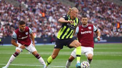 Ruben Dias - Kevin De-Bruyne - Bernardo Silva - Lucas Paquetá - Jarrod Bowen - Lukasz Fabianski - Matheus Nunes - Haaland hat-trick earns Man City 3-1 win at West Ham - channelnewsasia.com - Norway