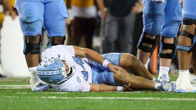 Broadcaster gets emotional after seeing UNC QB Max Johnson's mom in tears following son's injury - foxnews.com - state Minnesota - state North Carolina - state Alabama