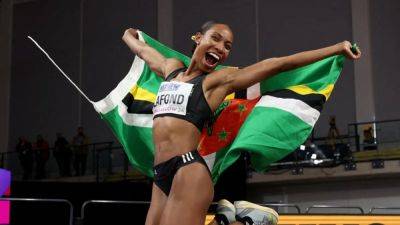 LaFond wins triple jump to claim Dominica's first medal - channelnewsasia.com - France - Spain - Usa - Venezuela - Jamaica - Cuba - Dominica - county Moore